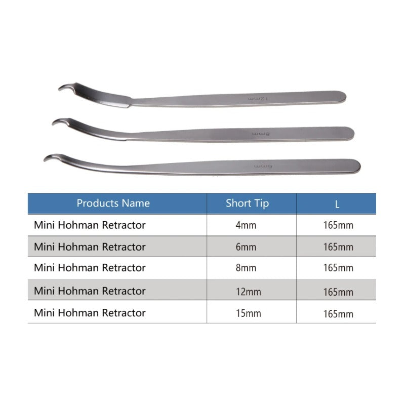 Mini Hohman Retractor Narrow Series