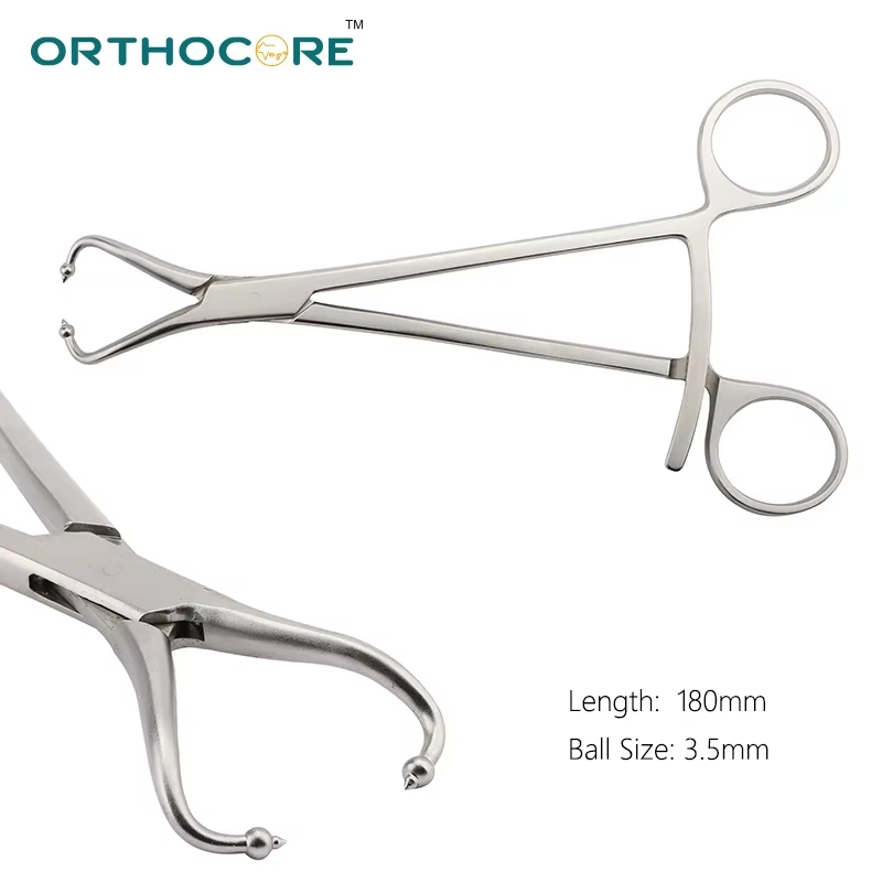 Bone Holding Forceps with Ball Heads