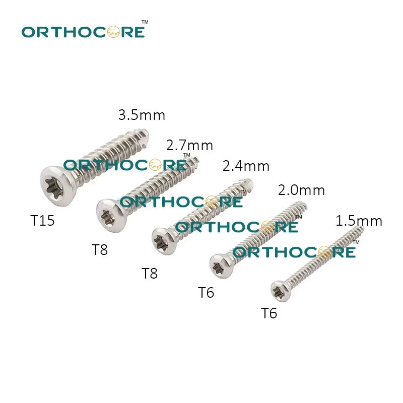 3.5MM Star Head Self-Tapping Cortical Screws