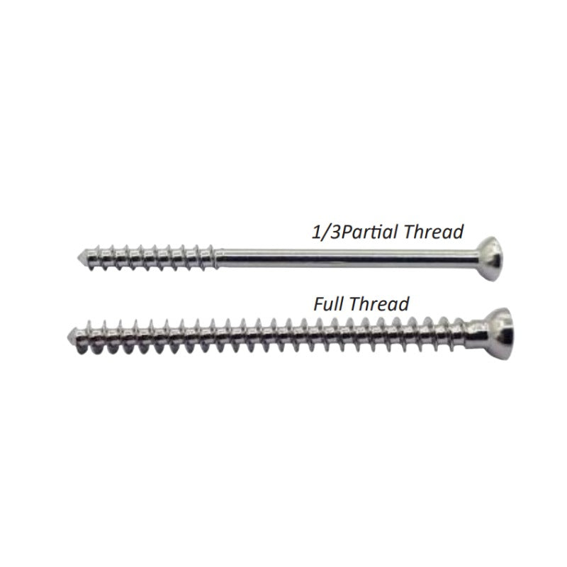 AO 2.2mm Cancellous Screws 1/3 Partial Thread