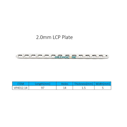 2.0mm Locking Compression Plates LCP