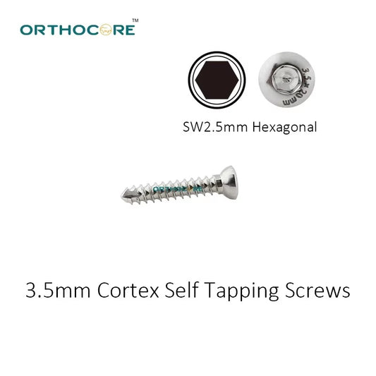 3.5MM Hex Head Self-Tapping Cortical Screw
