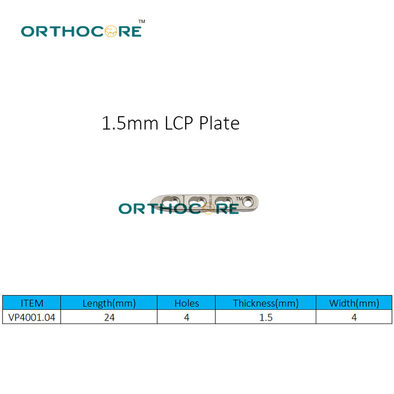 1.5mm Locking Compression Plates LCP