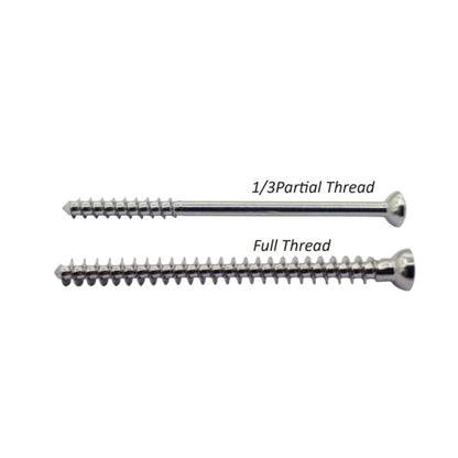 AO 2.2mm Cancellous Screws 1/3 Partial Thread