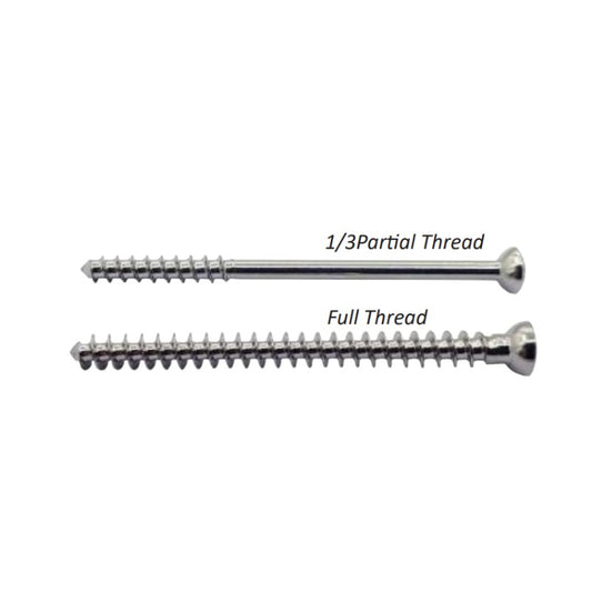 AO 2.2mm Cancellous Screws 1/3 Partial Thread