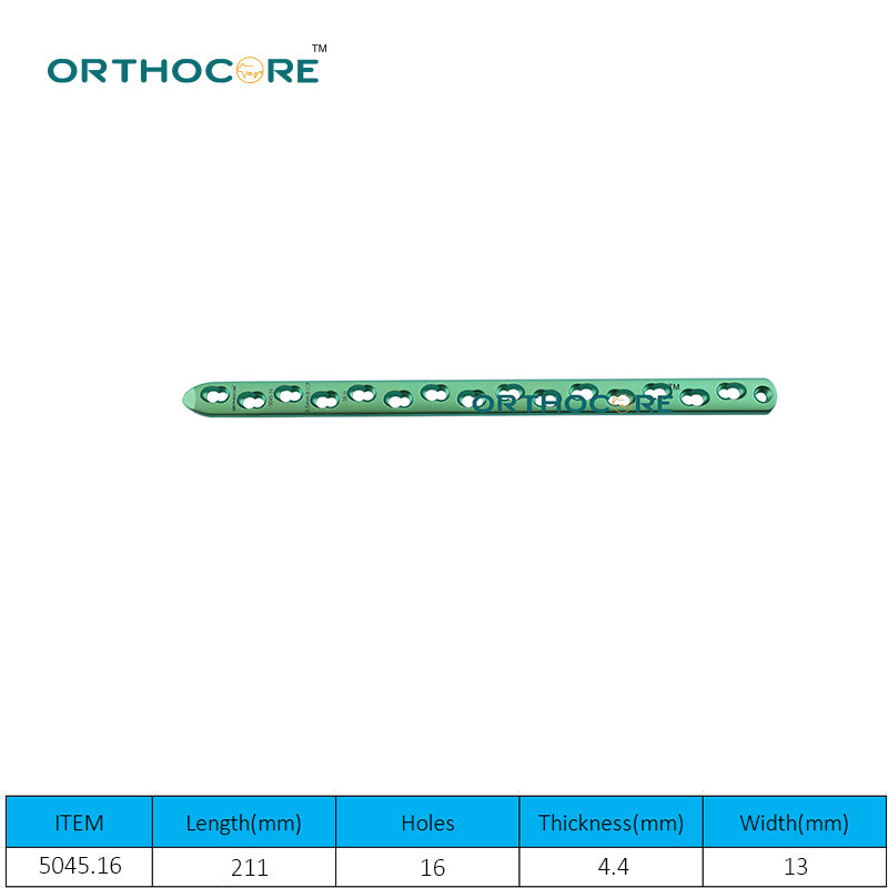 3.5mm Titanium LCP Broad Locking Compression Plates