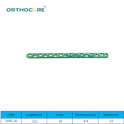 3.5mm Titanium LCP Broad Locking Compression Plates