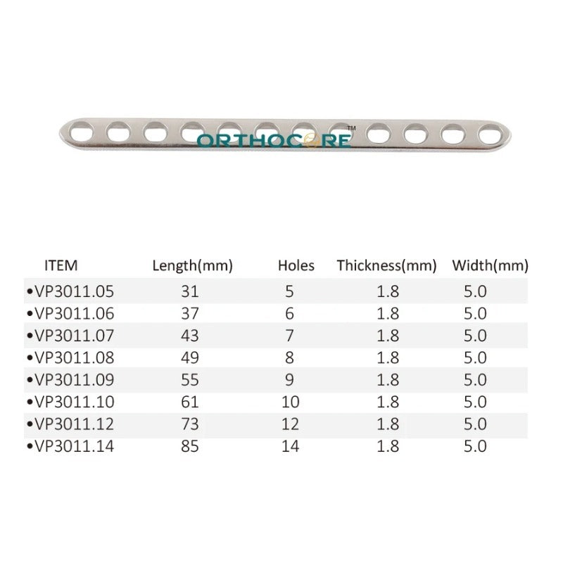 2.0mm/1.5mm LC-DCP Limited Contact Compression Plates
