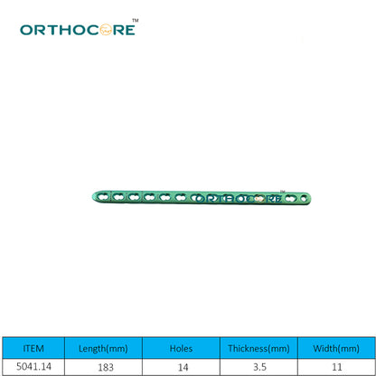 3.5mm Titanium LCP Narrow Locking Compression Plates