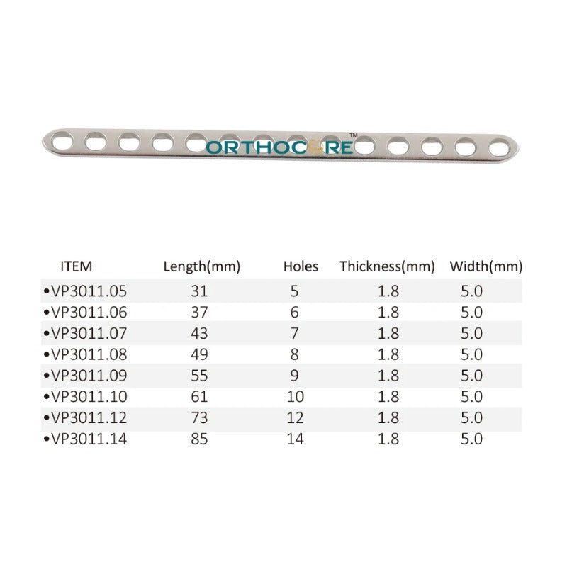 2.0mm/1.5mm LC-DCP Limited Contact Compression Plates