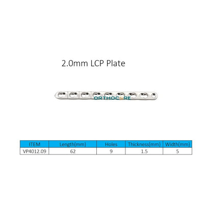 2.0mm Locking Compression Plates LCP