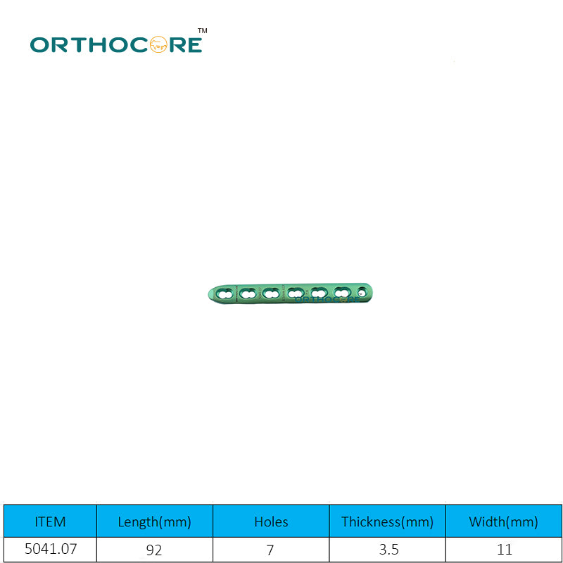 3.5mm Titanium LCP Narrow Locking Compression Plates