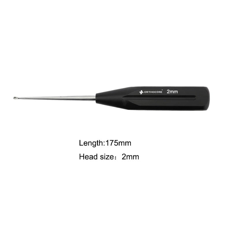 Bone Curette(Aluminum handle)