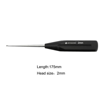 Bone Curette(Aluminum handle)