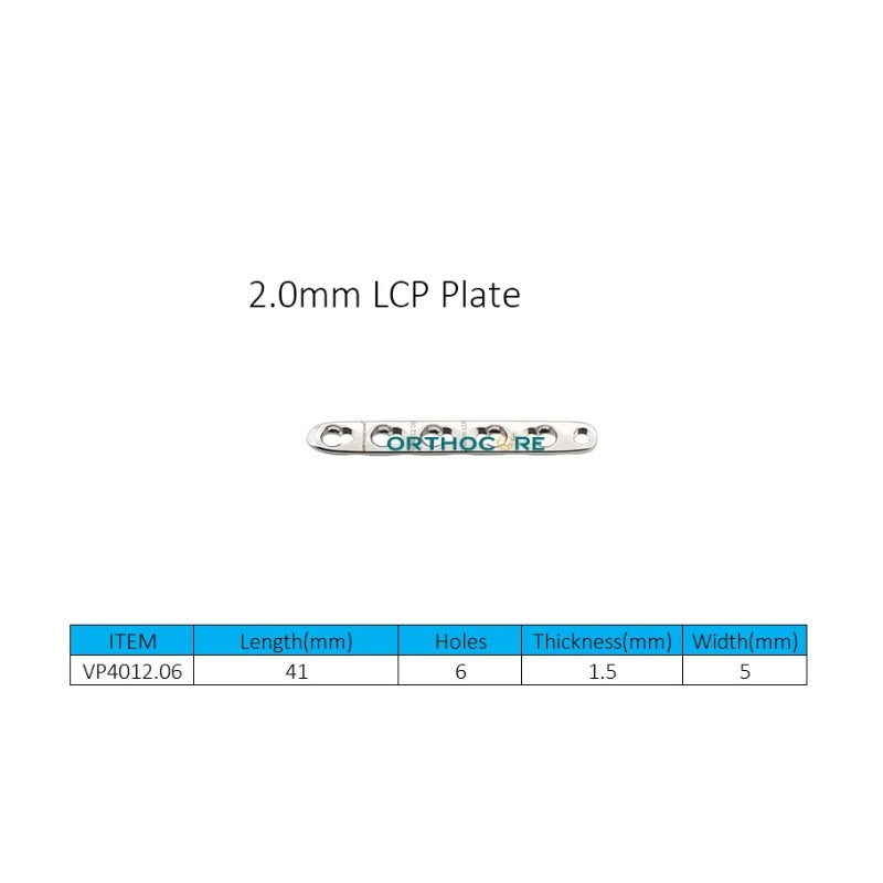 2.0mm Locking Compression Plates LCP