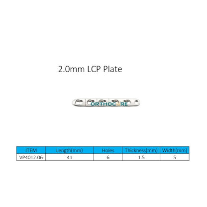 2.0mm Locking Compression Plates LCP