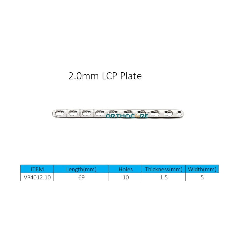 2.0mm Locking Compression Plates LCP