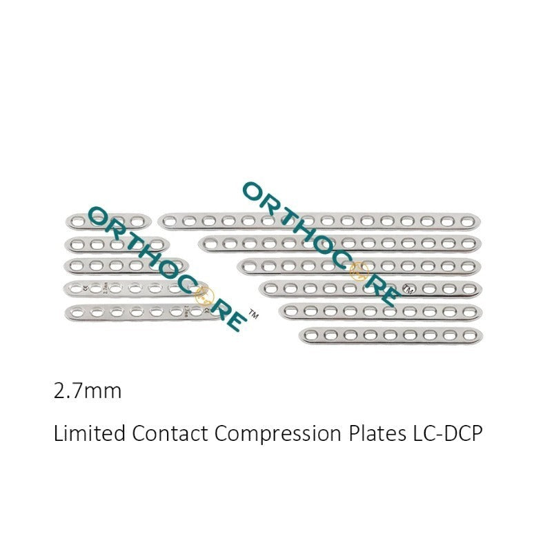 2.7mm LC-DCP Limited Contact Compression Plates