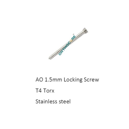 AO 1.5mm Stainless Steel Locking Screws