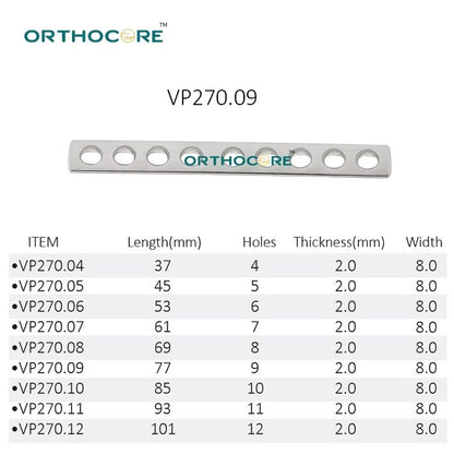 2.7mm DCP Compression Bone Plate