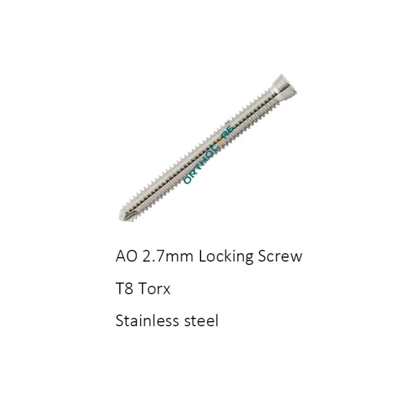 AO 2.7mm Stainless Steel Locking Screws