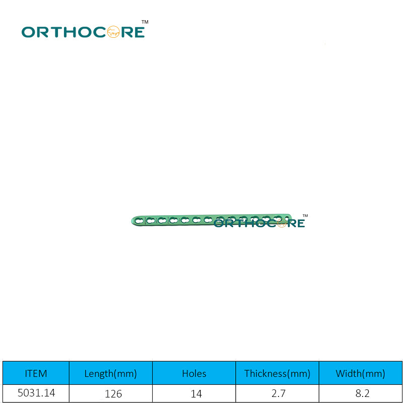 2.7mm Titanium LCP Locking Compression Plates