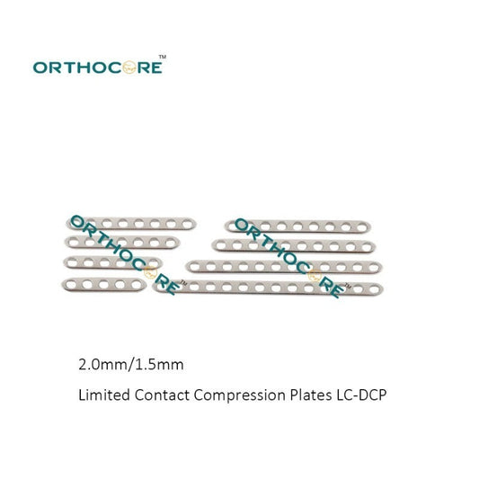 2,0 mm/1,5 mm LC-DCP Kleinfragment-Kompressionsplatten (Limited Contact Dynamic Compression Plates)