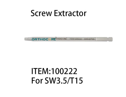 Screw Extractor/Extraction Trephine