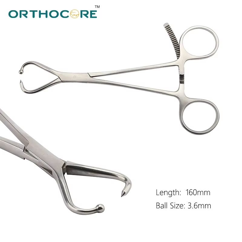 Bone Holding Forceps with Ball Heads