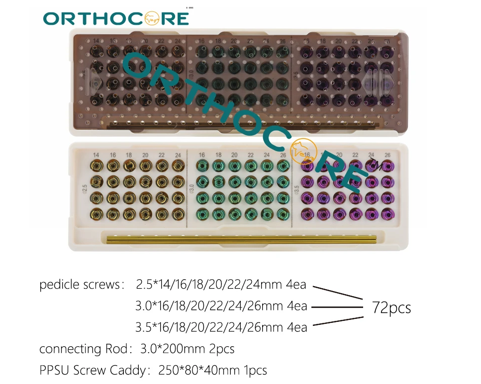 SW2.5 Veterinary Spine Fixation System 3.5mm
