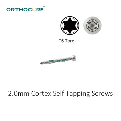 2.0MM Star Head Self-Tapping Cortical Screws