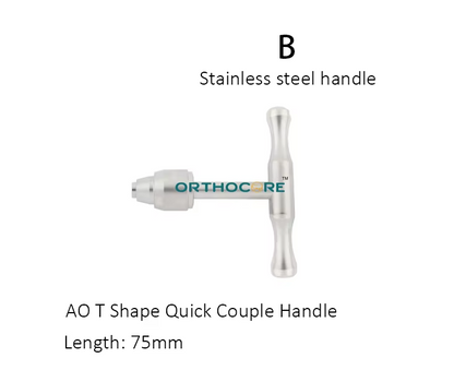 AO Quick Coupling Handle T Shape
