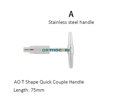 AO Quick Coupling Handle T Shape