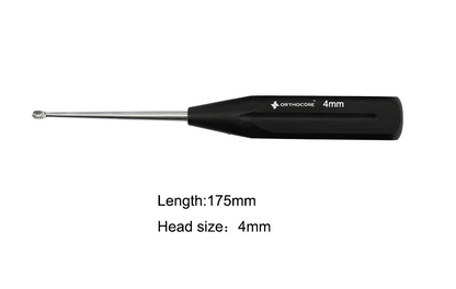 Bone Curette(Aluminum handle)