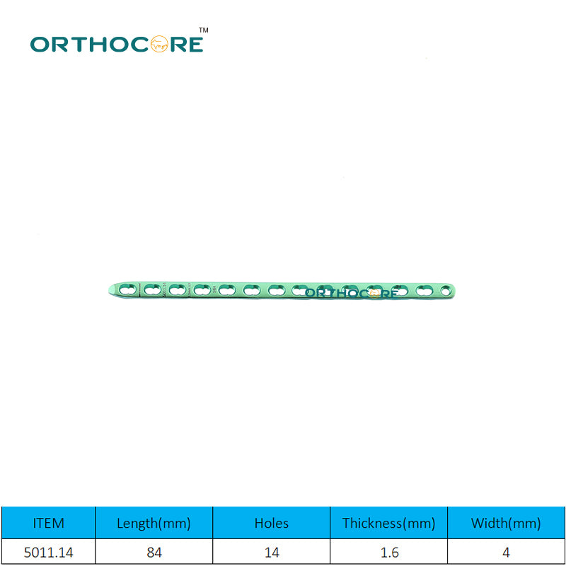 1.5mm Titanium LCP Locking Compression Plates