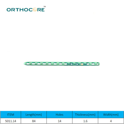 1.5mm Titanium LCP Locking Compression Plates