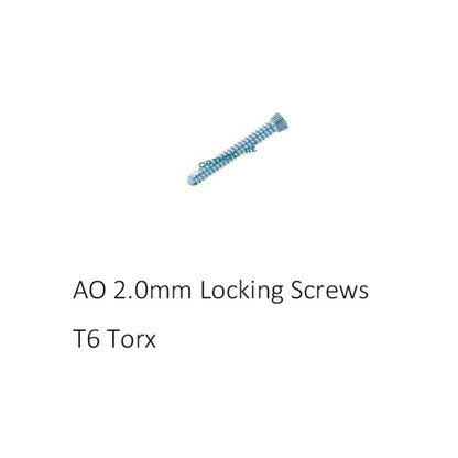 AO 2.0 mm Titanium Locking Screws