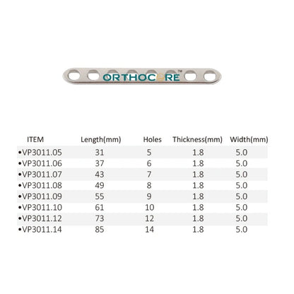 2.0mm/1.5mm LC-DCP Limited Contact Compression Plates