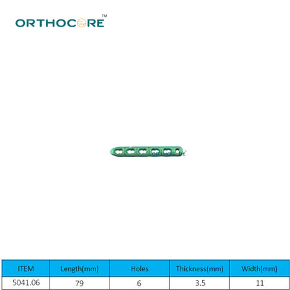 3.5mm Titanium LCP Narrow Locking Compression Plates