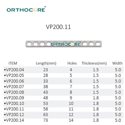 2.0mm Dcp Compression Bone Plate