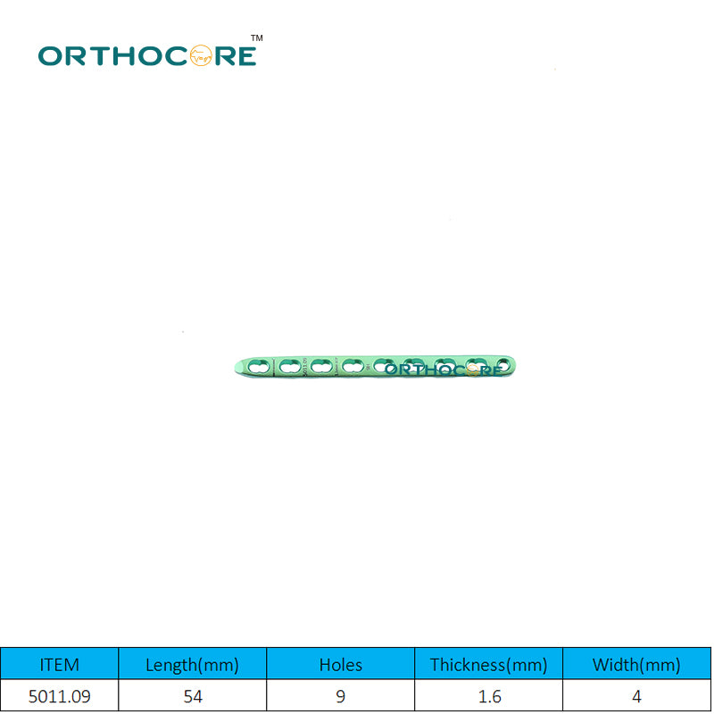 1.5mm Titanium LCP Locking Compression Plates