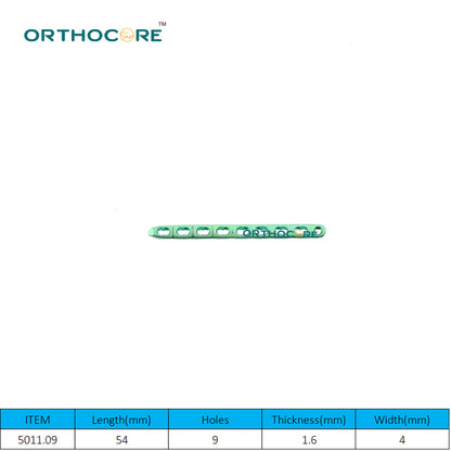 1.5mm Titanium LCP Locking Compression Plates
