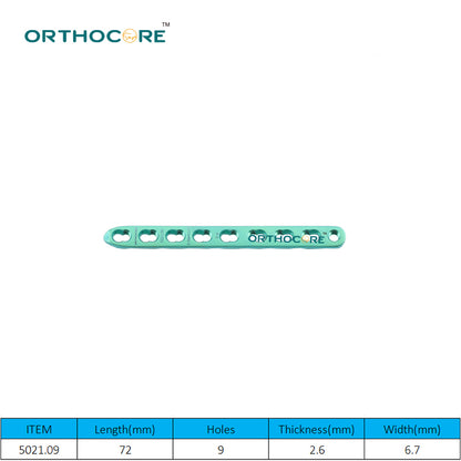 2.4mm Titanium LCP Locking Compression Plates