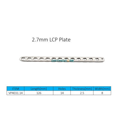 2.7mm Locking Compression Plates LCP