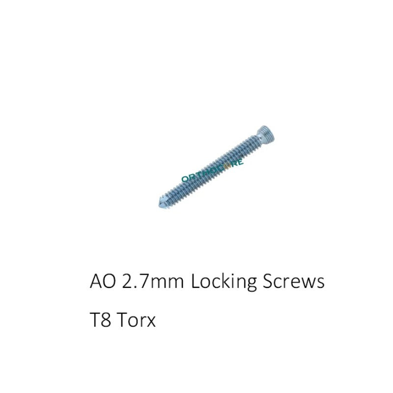 AO 2.7mm Titanium Locking Screws