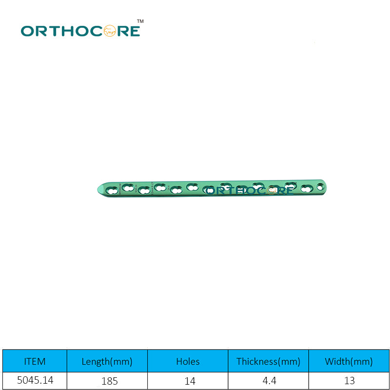 3.5mm Titanium LCP Broad Locking Compression Plates