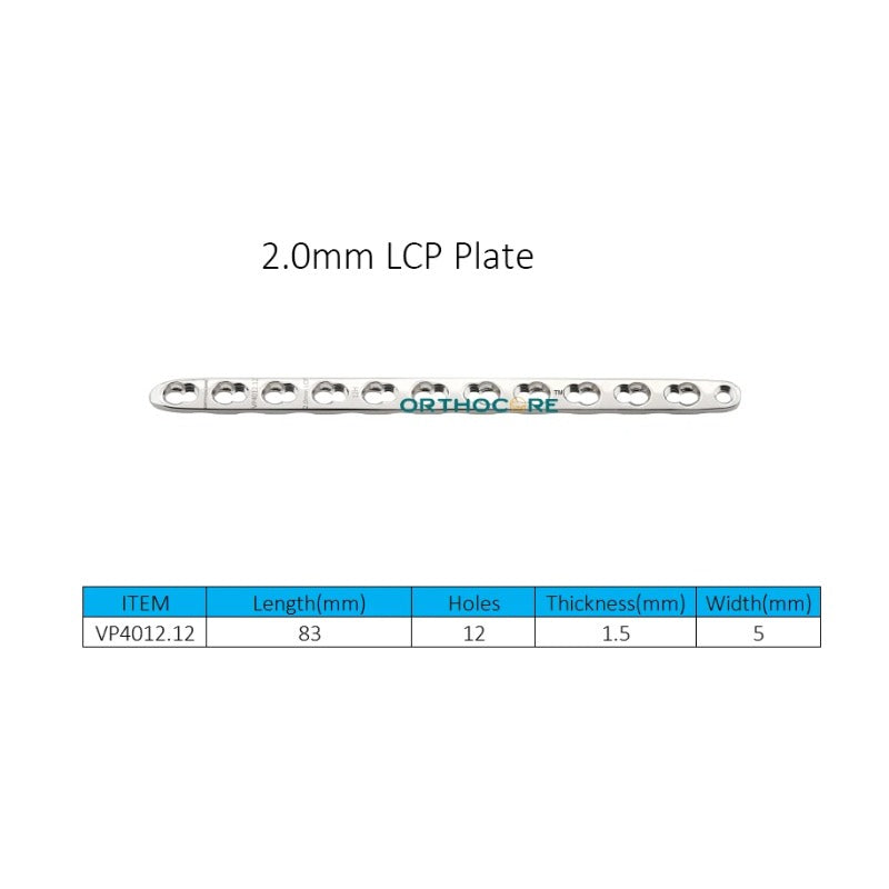 2.0mm Locking Compression Plates LCP