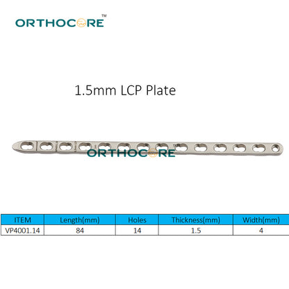 1.5mm Locking Compression Plates LCP