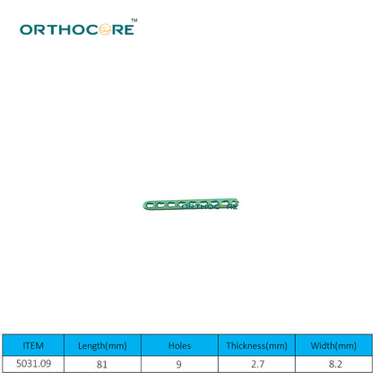 2.7mm Titanium LCP Locking Compression Plates