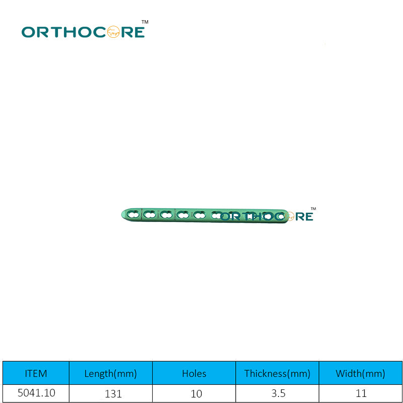 3.5mm Titanium LCP Narrow Locking Compression Plates